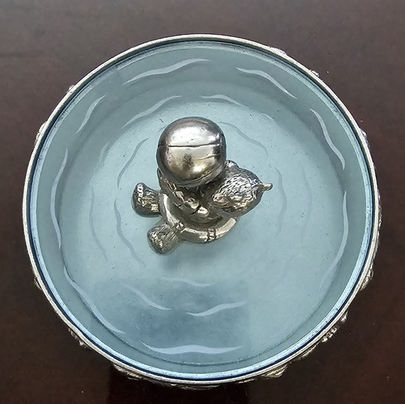 Royal Selangor Pewter Collectible Teddy Bear Jewelry / Trinket | Box / Case - Picture 3 of 8